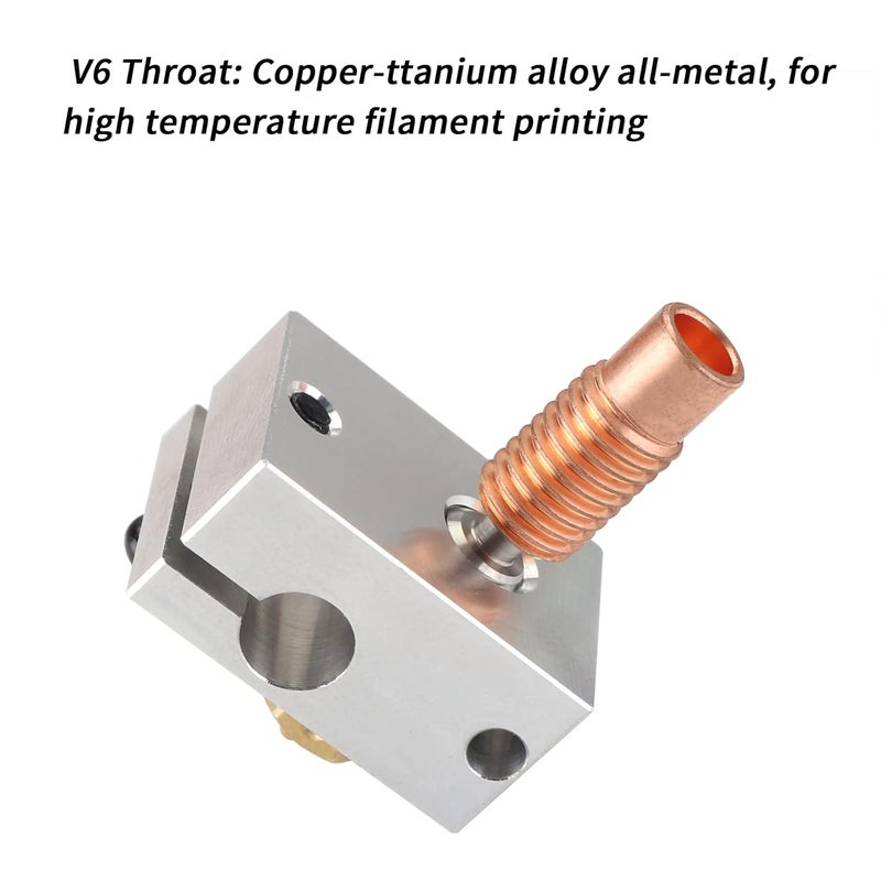 FYSETC Prus i3 Hotend MK3S+ J-Head Extruder Kit 24V 40W for 1.75mm Direct Filament Compatible with Prus i3 MK3/MK3S/MK3S+ and Other E3 V6 Remote Printhead Printer with Silicon Cover and 0.4mm Nozzle - Image 3